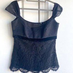 Elie Tahari Lace Top